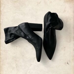 Forever 21 Black Heeled Boots